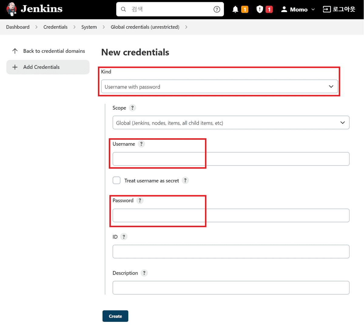 Register token